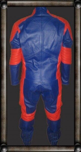 Superman leather motorcycle suit custom made | LEATHER-SHOP-BLOG.BIZ 5 superman-leather-motorcycle-suit-back-320x600-5490192
