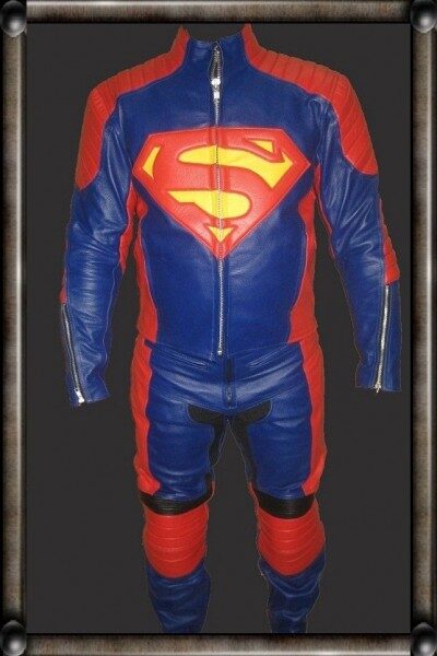 Superman leather motorcycle suit custom made | LEATHER-SHOP-BLOG.BIZ 4 superman-leather-motorcycle-suit-front-400x600-2662596