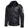 Men Spring Thick Warm Fleece Leather Jacket Coat Men Autumn Outwear Casual Military Bomber Motor Biker Leather Jackets Men - Image 9
