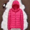 Autumn Women Ultralight Thin Down Jacket 90% White Duck Down Hooded Jackets Warm Coat Parka Female Portable Outwear - Image 6