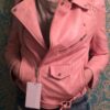 New Arrival 2022 brand Winter Autumn Motorcycle leather jackets yellow leather jacket women leather coat  slim PU jacket Leather - Image 8