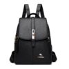 Winter 2023 Women Leather Backpacks Fashion Shoulder Bags Female Backpack Ladies Travel Backpack Mochilas School Bags For Girls - Image 2