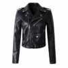 New Arrival 2022 brand Winter Autumn Motorcycle leather jackets yellow leather jacket women leather coat  slim PU jacket Leather - Image 6